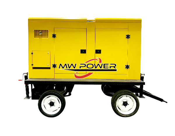 مجموعة مولدات متنقلة بقدرة 200 كيلو وات