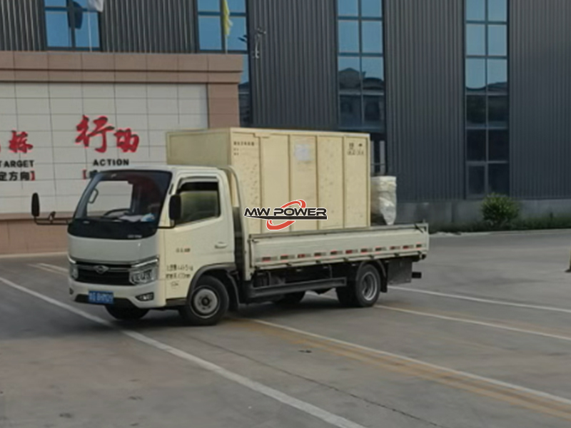 100 كيلوواط مولدات Weichai تصديرها إلى نيجيريا