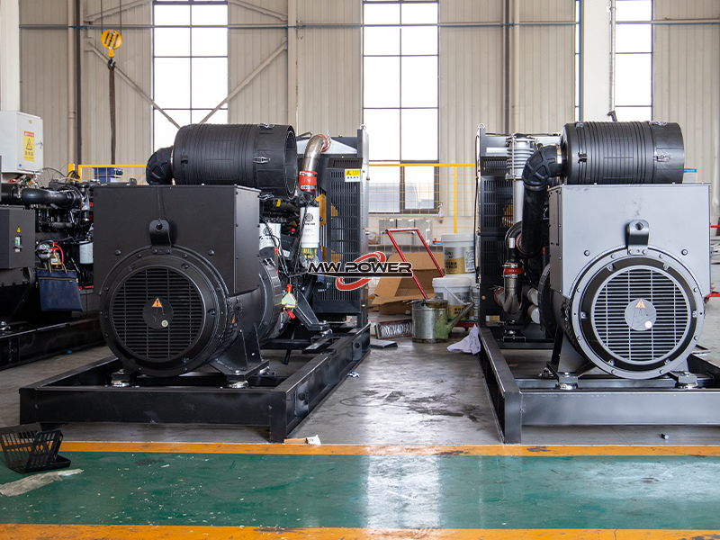 اثنين من مجموعات مولدات Weichai تصدير في الخارج