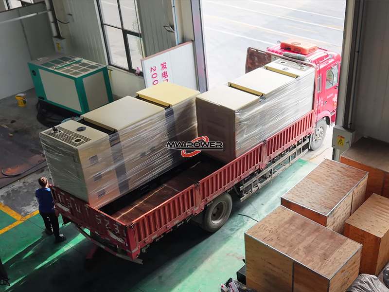 اثنين من مجموعات توليد Weichai يتم شحنها إلى مصنع ادوية